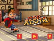 Hra Šialený korčuliar Alvin online Hra Šialený korčuliar Alvin online