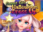 Hra Sladké dievča Halloween zdobiť  online