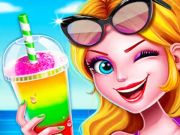 Hra Makeup na plážovú párty  online