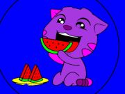 Hra Omaľovánky Talking Tom  online
