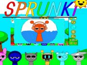 Hra Sprunki omaľovánky  online