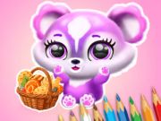 Hra Omaľovánka: Fluffy Piknik  online