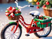 Hra Vianočný bicykel  online