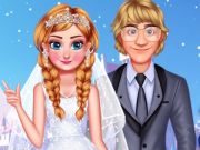 Hra Svadobné šťastie Frozen Sisters  online