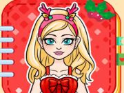 Hra Papierová bábika: Santa štýl  online