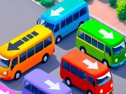 Hra Parkovanie autobusov vonku  online