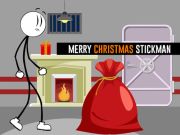 Hra Veselé Vianoce Stickman  online
