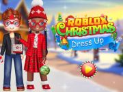 Hra Vianočné obliekanie Roblox  online