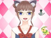 Hra Roztomilé anime dievčenské šaty  online