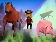 Hra Farmári verzus mimozemšťania  online