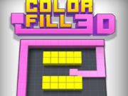 Hra Farebná výplň 3D  online
