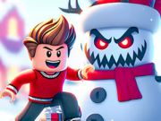 Hra Skladačka: Roblox Snowball Battle  online