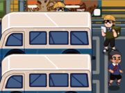 Hra Mark puzzle autobus džem  online
