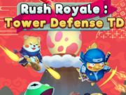 Hra RUSH ROYALE: Vežová obrana TD  online