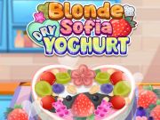 Hra Blondínka Sofia: Suchý jogurt  online