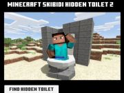 Hra Minicraft Skibidi skrytá toaleta 2  online
