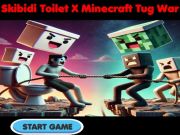 Hra Toaleta Skibidi X Minecraft TUG WAR  online