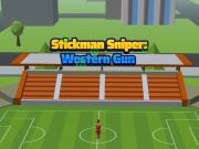 Hra Stickman Sniper Western Gun online