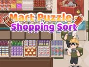 Hra MART PUZZU nakupovanie triedenie  online
