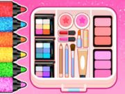 Hra Omaľovánka: Make -up uprata  online