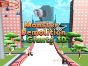 Hra Demolácie monštrum 3D  online