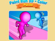 Hra Paint Run 3D - farebná puzzle  online