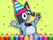 Hra Omaľovánka: Bluey's Birthday  online