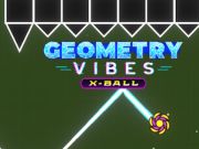 Hra Geometrické vibrácie X-loptička  online
