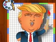 Hra Trump sfarbenie času  online