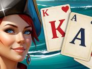 Hra Solitaire Klondike Treasure Island online