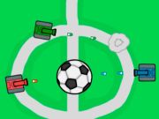Hra Tank futbalová bitka 1 2 3 4 hráč  online
