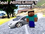 Hra Skutočný simulátor pohonu Minecraft  online