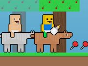 Hra Dieťa noob vs baby obby kôň  online