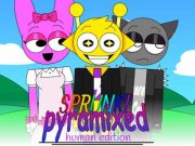 Hra Sprunki Pyramixed: Human Edition  online
