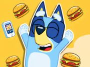 Hra Skladačka: Burger Dog Bluey  online