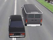 Hra Ruský drift: predbiehanie v meste  online