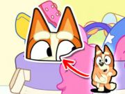 Hra Skladačka: Bluey Hide & Seek  online
