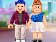 Hra Šatstvo páru Roblox  online
