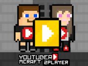 Hra YouTuber Minecraft 2 hráč  online