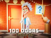 Hra 100 dverí puzzle box  online