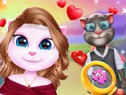 Hra Kitty pár krásny Valentín  online