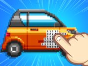 Hra Pixel Fun Farba podľa čísla  online