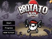 Hra Brotato cudzinec preživší  online