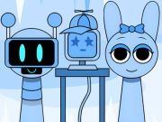 Hra Huggy Mix Sprunki Music Box  online