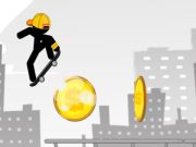 Hra Stickman Skate City  online