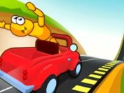 Hra Zjazdový nárazový test jazdy automobilom  online