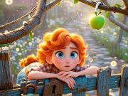 Hra Nájdite rozdiely: Green Apple  online