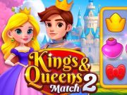 Hra Kings and Queens Match 2  online