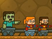 Hra 2 hráč Blockminer Escape  online