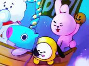 Hra Puzzle s jigsaw: BT21 priatelia  online